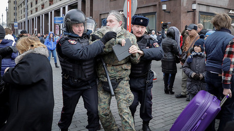 260+  detained in Moscow after extremist group calls for rallies, plans arson attacks 