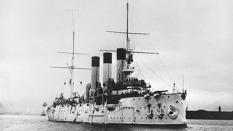 Cruiser Aurora fires at Winter Palace 100 years ago, signals peak of Russian Revolution