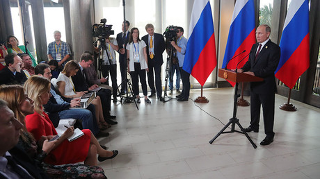 Putin: Moscow will introduce tit-for-tat measures over US attack on Russian media