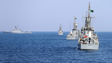 FILE PHOTO: Saudi warships are seen during ÒGulf Shield 1Ó exercise by members of Royal Saudi Navy, east of Saudi Arabia © Faisal Al Nasser