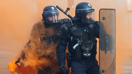 Protesters march against Macron labor reforms on 5th day of national demonstrations (EXPLICIT VIDEO)