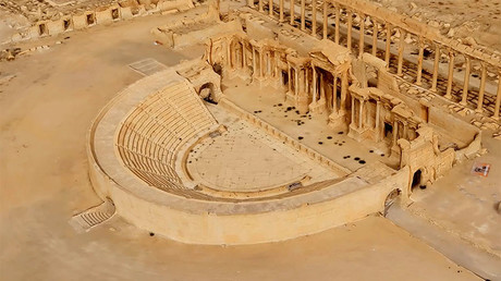 Russia gives unique 3D Palmyra model to Syria to help restore ancient city (VIDEO)