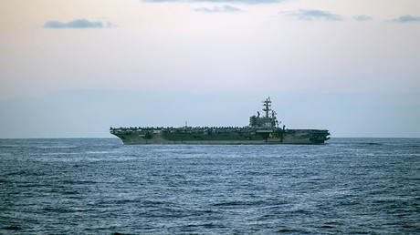 FILE PHOTO: The Nimitz-class aircraft carrier USS Ronald Reagan (CVN 76). © U.S. Navy