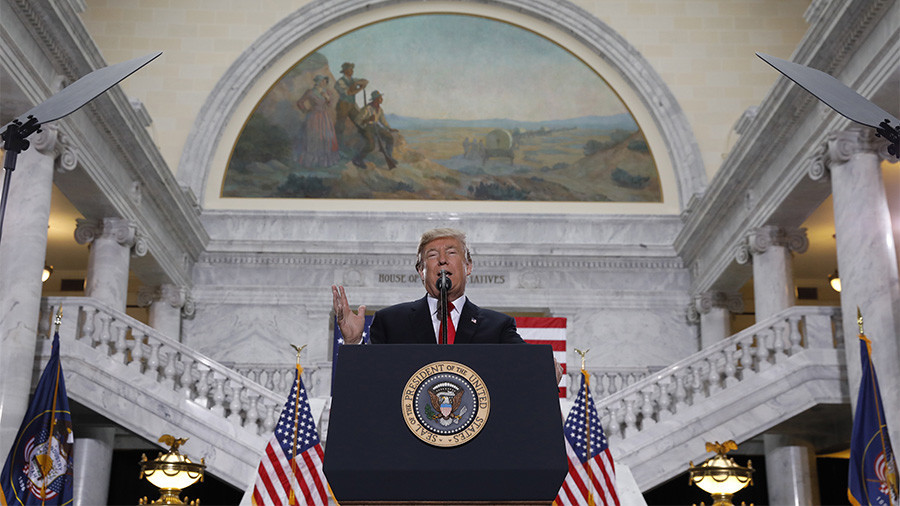 Trump shrinks Bear's Ears monument in Utah in historic decision
