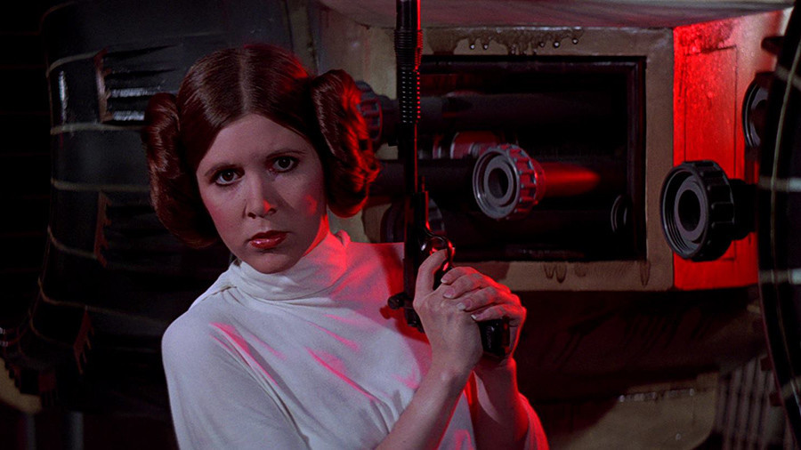 princess leia's blaster