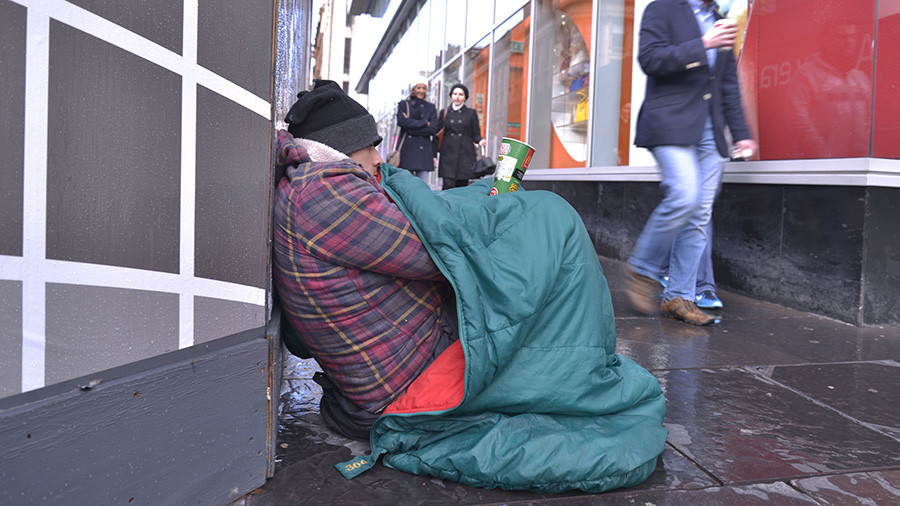 May govt slammed over skyrocketing homelessness in Britain — RT UK News