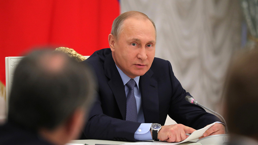Putin: Foreign intelligence agencies trying to meddle in Russia’s internal affairs