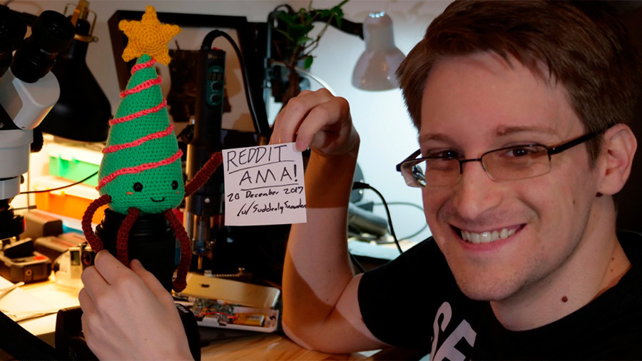Snowden hosts Reddit AMA over Congress' mass surveillance plan
