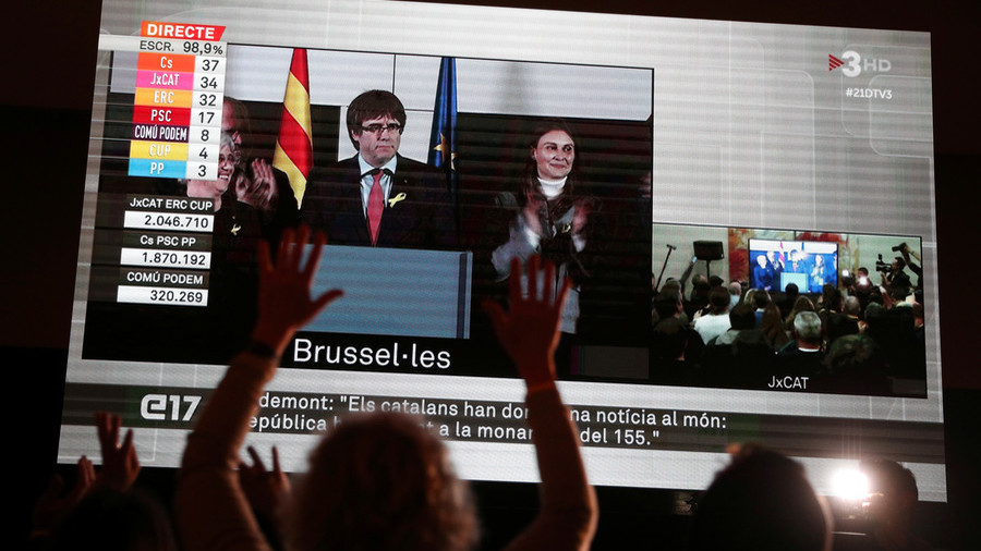 ‘Catalan Republic has beaten monarchy’: Puigdemont claims victory as unionists blame ‘unfair’ law