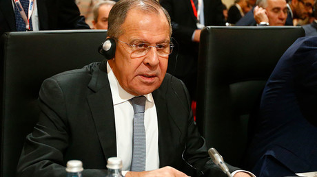 Russia's Foreign Minister Sergei Lavrov © Leonhard Foeger