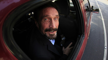 Computer software pioneer John McAfee. © Jorge Dan Lopez