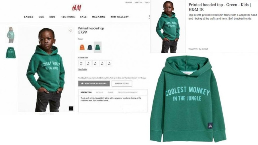 h and m monkey