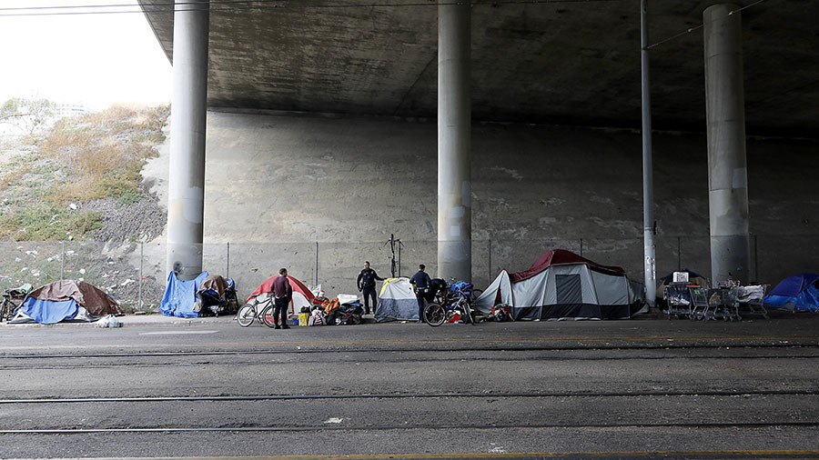‘An unjust law’: 9 charged with feeding homeless in California