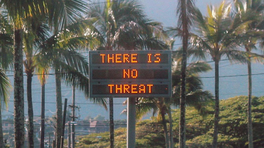 Oops… Hawaii governor was late in retracting false missile alert because he ‘forgot’ Twitter login