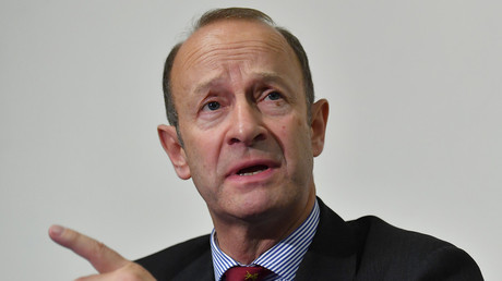 Henry Bolton, reacts during a press conference on the first day of the UK Independence Party (UKIP) National Conference in Torquay, south-west England, on September 29, 2017.  © Ben Stansall