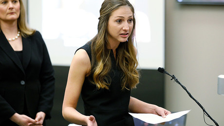 'Give me 5 mins with that demon': Nassar victim father lunges at pedophile doctor (VIDEO)