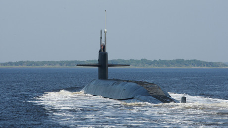 The Ohio-class ballistic-missile submarine USS Alaska © U.S. Navy