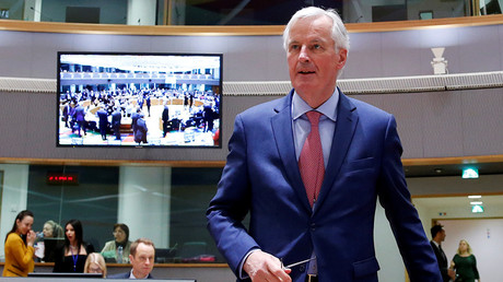 European Union's chief Brexit negotiator Michel Barnier attends a meeting of European Union Home/European affairs ministers in Brussels, Belgium January 29, 2018 © Francois Lenoir