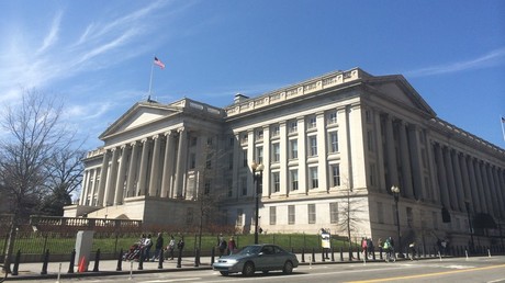 The US Treasury building in Washington © Paulo JC Nogueira 