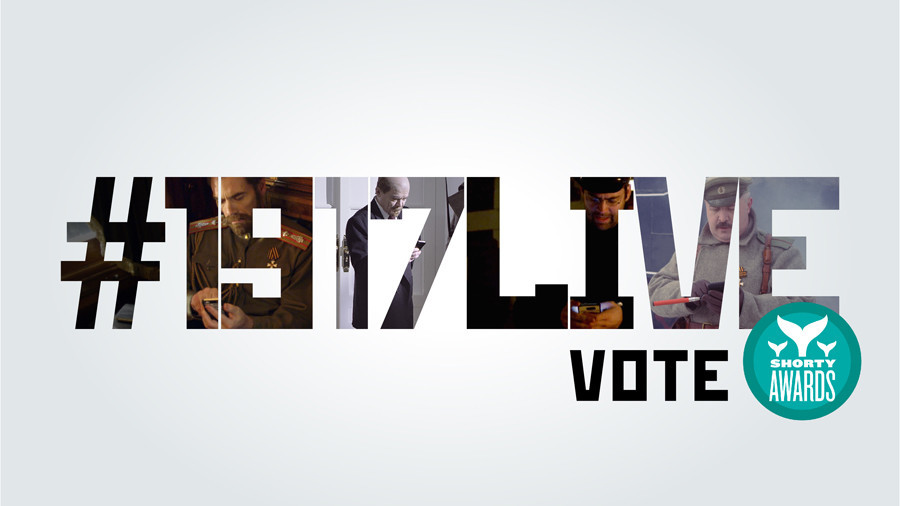 We need your vote! Support #1917LIVE in Shorty Awards 2018