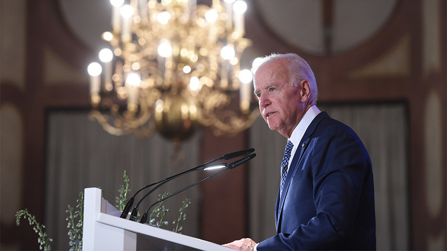 Sanctions & NATO pressure will make Russians look out of ‘deep black hole,’ Biden thinks