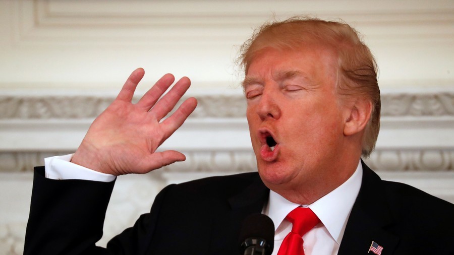 Trump: I’d run into Florida school even without gun; Twitter does not agree
