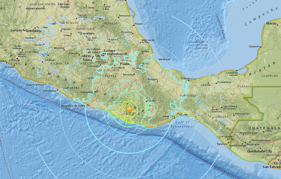 7.2 magnitude quake hits Mexico near Pacific coast — RT World News