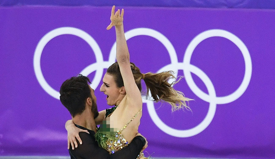 Ice olympic dancers french The Most