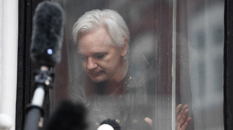 ‘Obsessive and obscenity-laden’: Assange hits back at Intercept claims he backed Trump