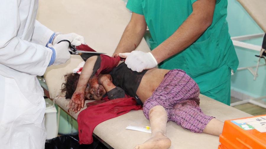 Saudi & UK links ‘saving lives,’ claims Theresa May... just not in Yemen (VIDEO)