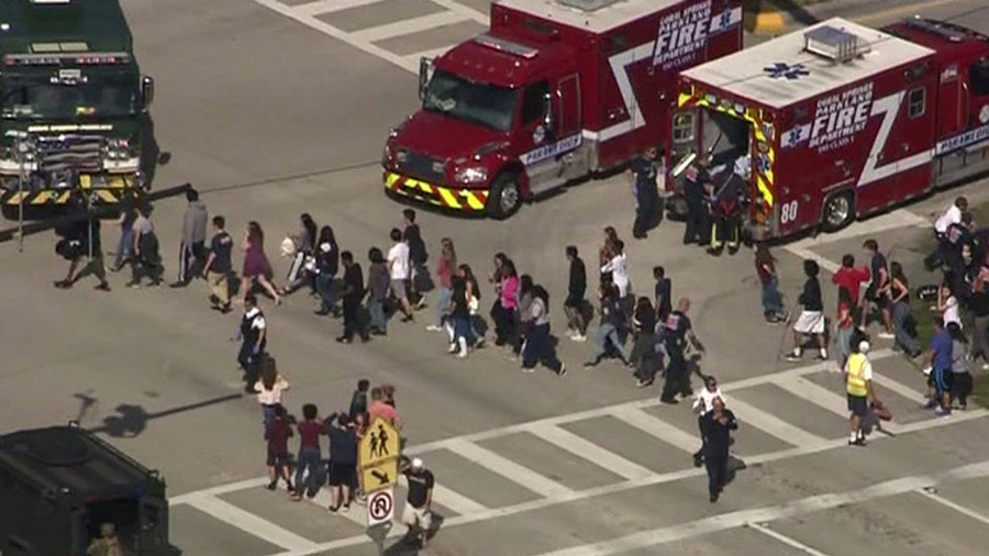 ‘Someone’s shooting up the school’: Florida authorities release 911 calls made during massacre
