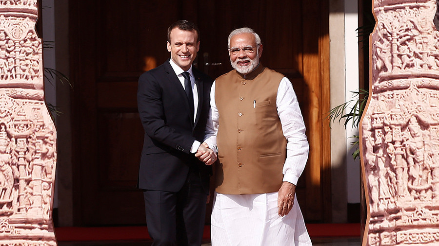 ‘Macron rolls out red carpet to woo Indian investors from UK to Europe’