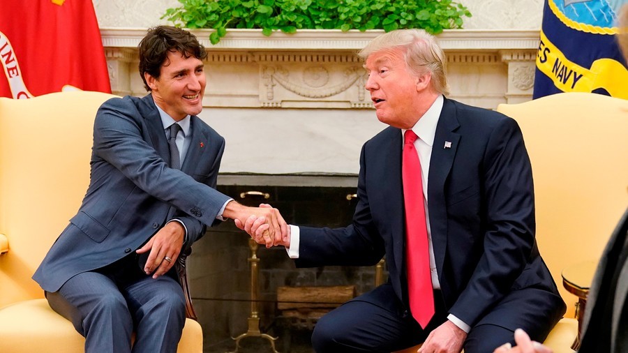 Trump’s Trudeau lie: President’s bizarre confession sends Twitter into overdrive
