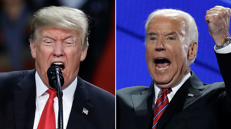 Trump & Biden trade insults but who would win in a real fight? (POLL)