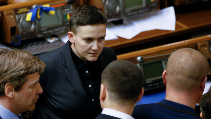 From ‘hero’ to terrorist: Savchenko arrested in Ukrainian parliament for plotting terrorist attack