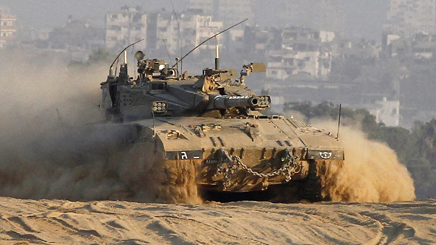 Israeli tanks blast ‘terrorist infiltrators’ on Gaza border (VIDEO ...