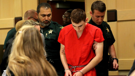 Nikolas Cruz is facing 17 charges of premeditated murder in the mass shooting at Marjory Stoneman Douglas High School in Parkland, Florida © Mike Stocker/Pool