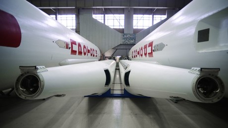Proton-M carrier rockets in the workshop of the Khrunichev State Space Research and Production Center © Sergey Mamontov