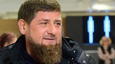 Head of the Chechen Republic Ramzan Kadyrov before Vladimir Putin's annual Presidential Address to the Federal Assembly © Alexey Kudenko