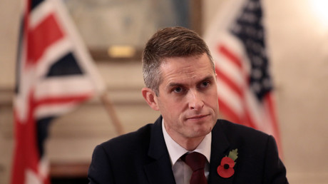 Britain’s Secretary of State for Defence, Gavin Williamson © Simon Dawson