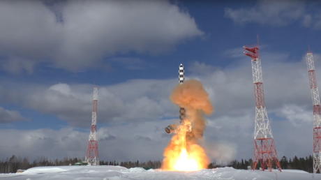 Russia's new heavy ICBM undergoes 2nd launch test (VIDEO)
