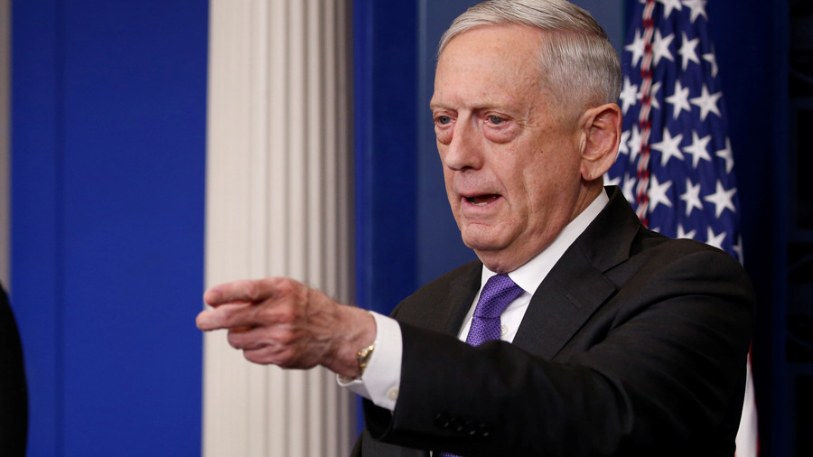 Mattis on Syria: I don't rule anything out Mattis on Syria: I don't rule anything out