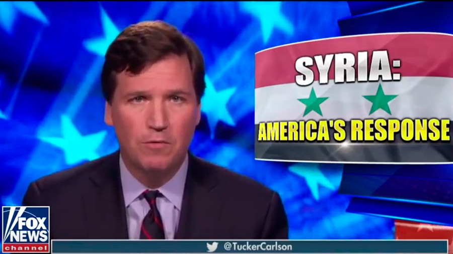 Tucker Carlson slams US foreign policy in no-holds-barred monologue on Syria, social media explodes