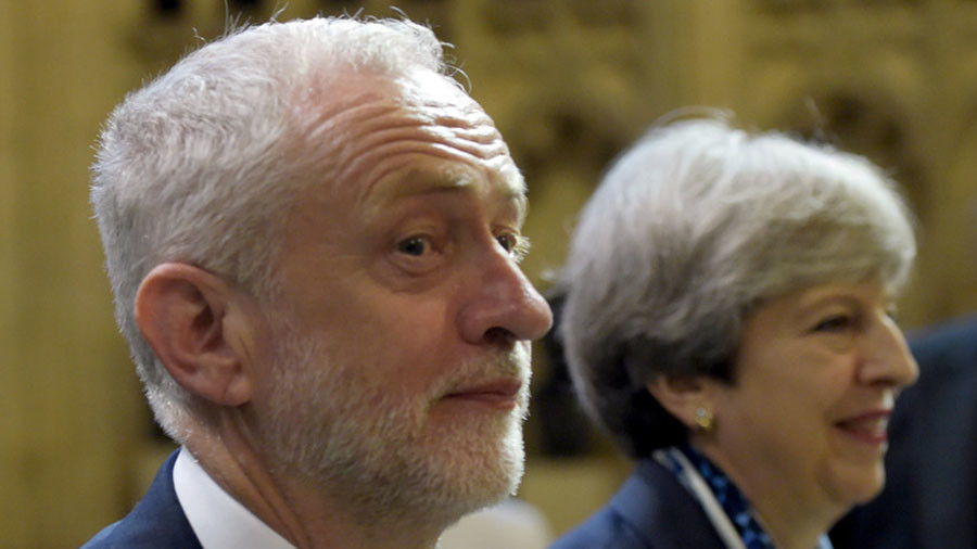 Theresa May calls for ‘more evidence’ before military action in Syria – right out of Corbyn's book?