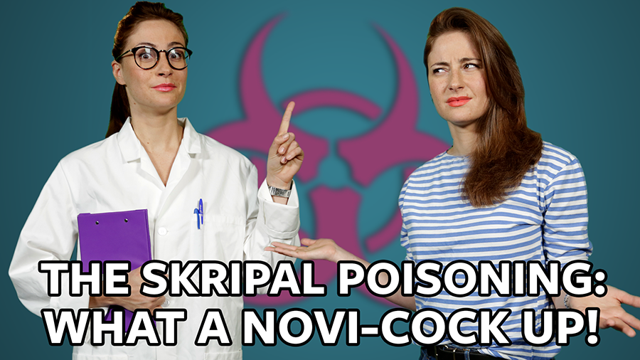 #ICYMI: The Skripals were poisoned and the guinea pigs died. What a Novi-cock up! (VIDEO)