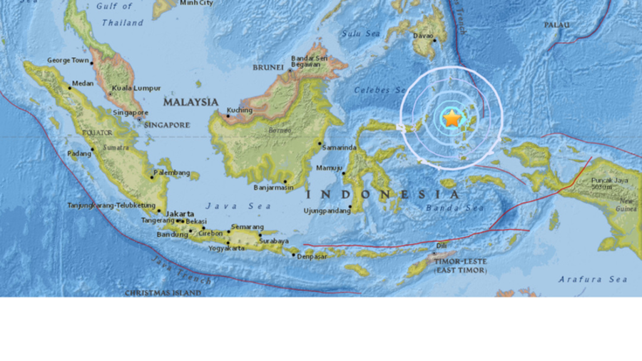 Image result for Moluccas earthquake 6.1