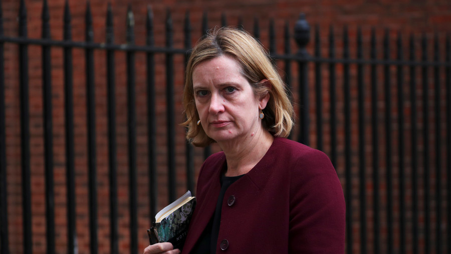 How has UK Home Secretary Amber Rudd managed to keep her job?