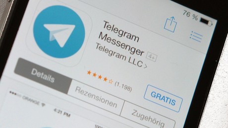 Telegram app screen on smartphone © Schaube/face to face