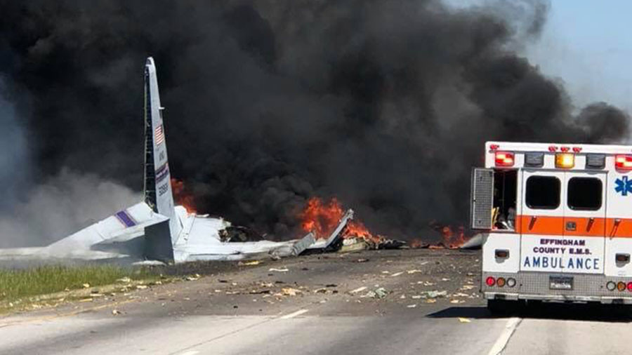 Several Killed After Military Plane Crashes In Georgia