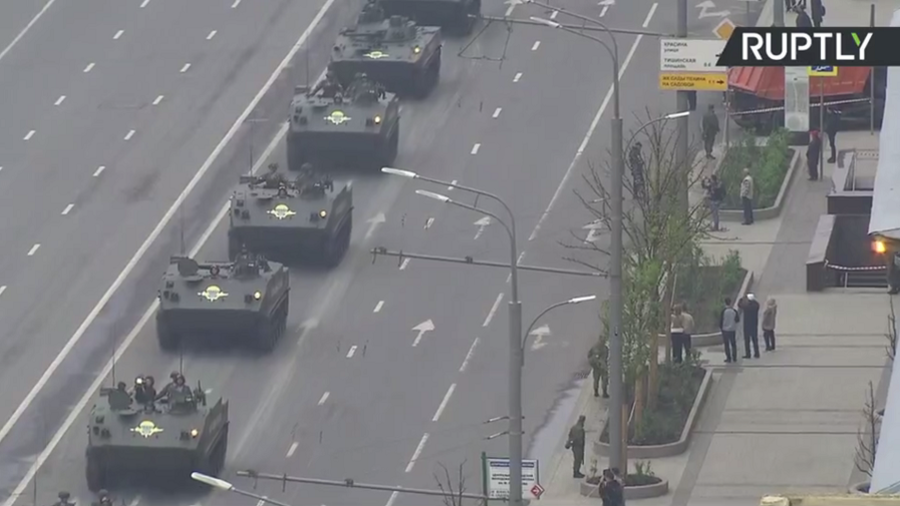 WATCH LIVE: Final rehearsal for Moscow V-Day parade